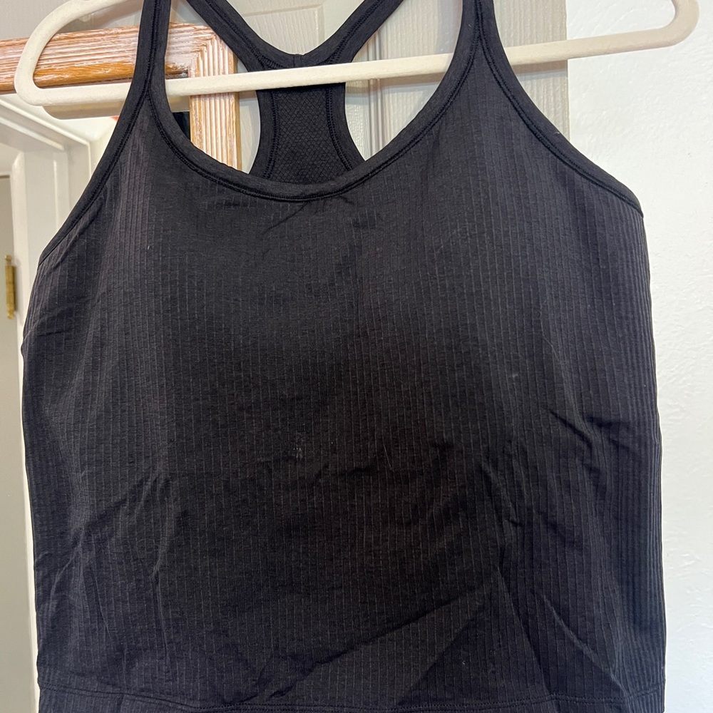 lululemon athletica Black Tank Top